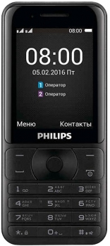 Philips E181 Xenium Dual Sim Black